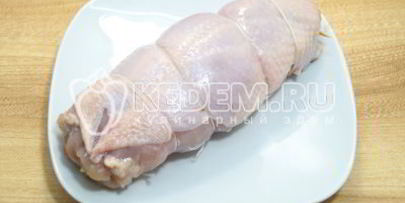 рулет из куриной грудки