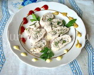 Рулет из курицы