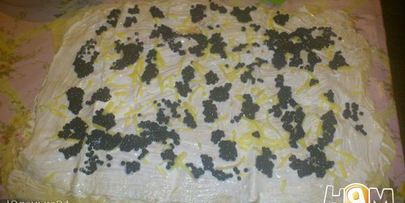 рулет из лаваша с икринкой