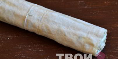 рулет из лаваша с рыбой