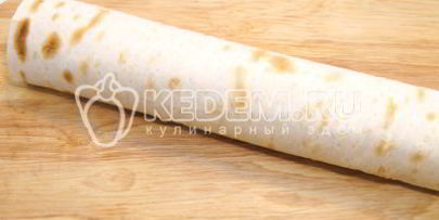 рулет из лаваша с сыром