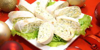 рулет из лаваша с сыром