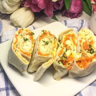 Рулет из лаваша