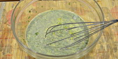 рулет из омлета с грибами