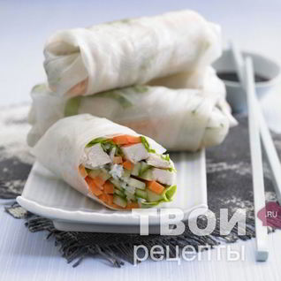 Рулет из овощей