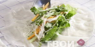 рулет из овощей