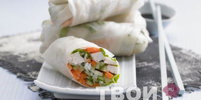 рулет из овощей