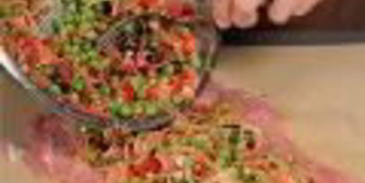 рулет из свинины с грибами