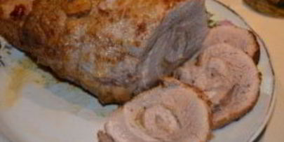 рулет из свинины вареный