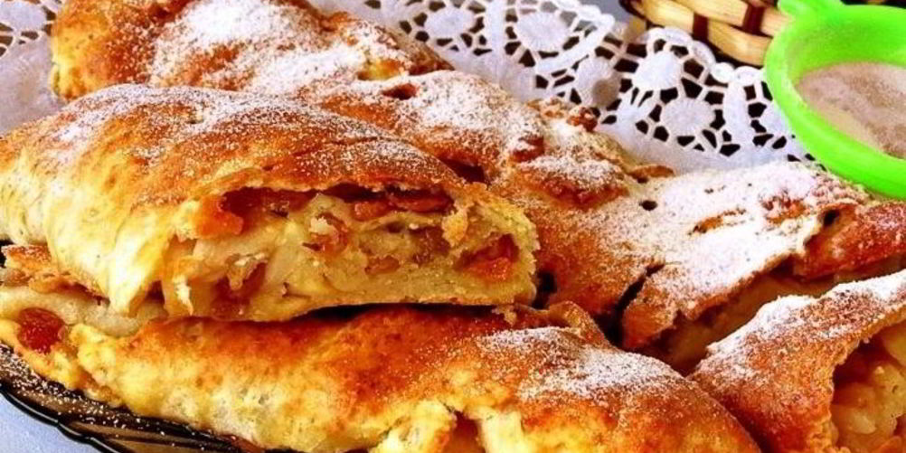 Рецепт рулет из творожного теста