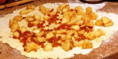 рулет из творожного теста