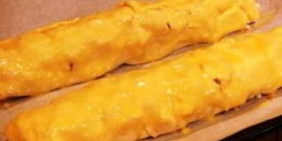 рулет из творожного теста