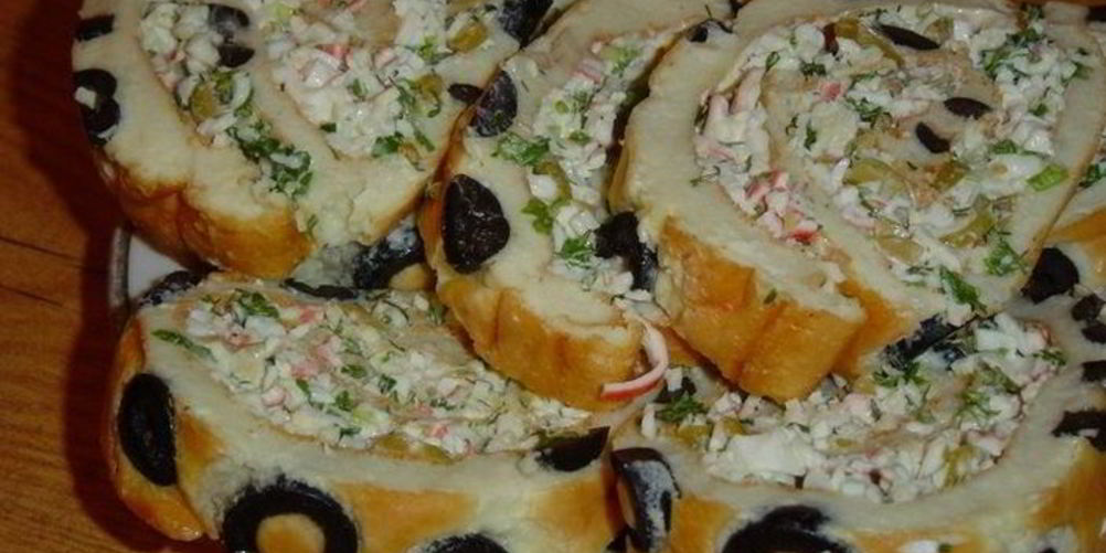 Рецепт рулет из заварного теста с начинкой