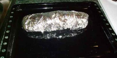 рулет куриный с гарниром