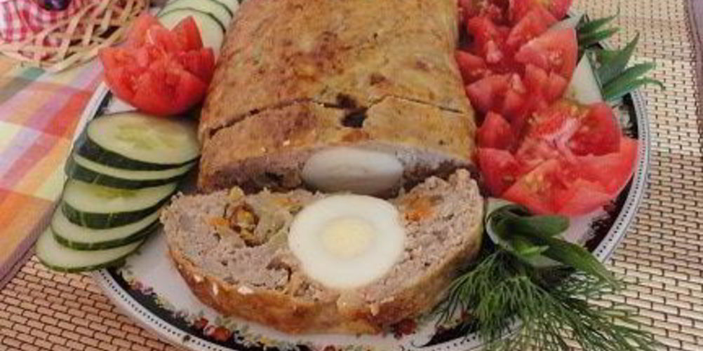 Рецепт рулет мясной