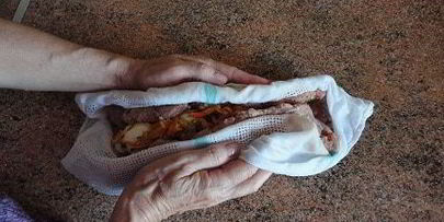 рулет мясной