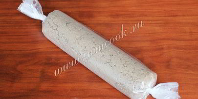 рулет печеночный с маслом