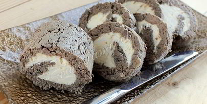 рулет печеночный с маслом