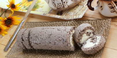 рулет печеночный с маслом