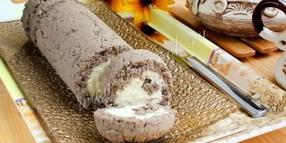 рулет печеночный с маслом