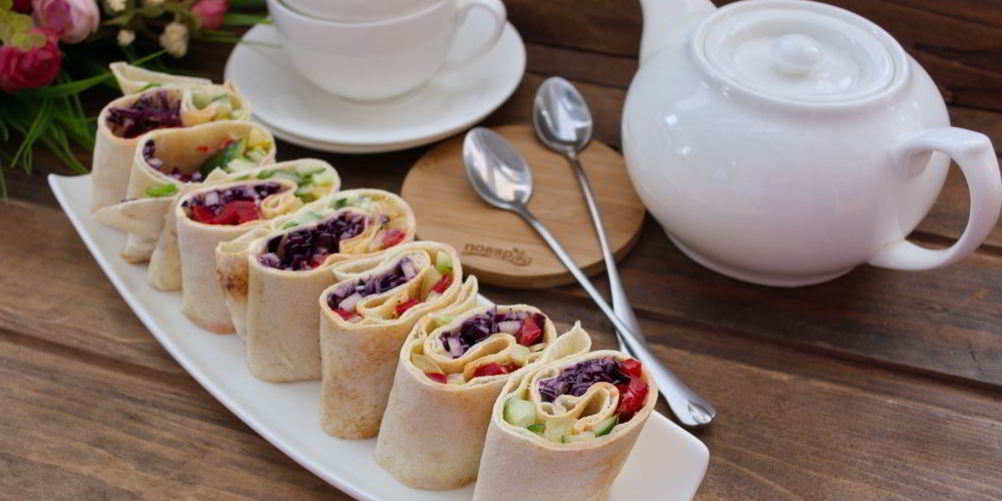 Рецепт рулет радуга с овощами