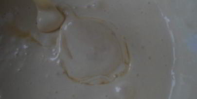 рулет с черемухой и рикоттой