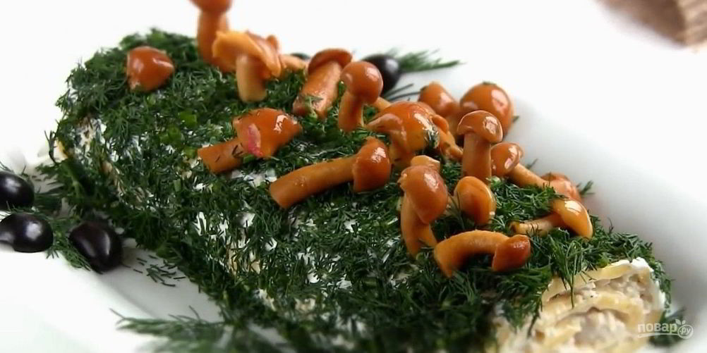 Рецепт рулета с курицея сказочного полена