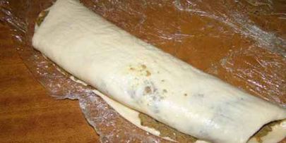 рулет с паштетом печени индейки