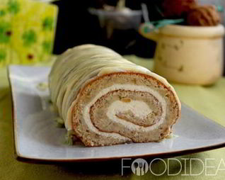 Рулет с творогом