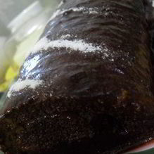 Рецепт Рулет в шоколадной глазури