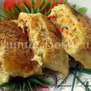 Рулет Золотая рыбка