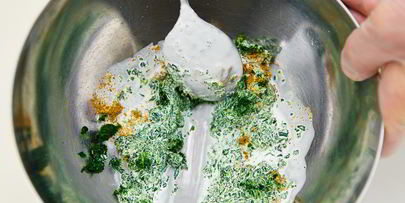 рулетики из баклажанов со шпинатом