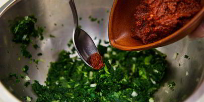 рулетики из баклажанов со шпинатом