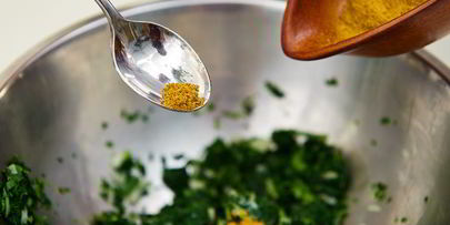 рулетики из баклажанов со шпинатом