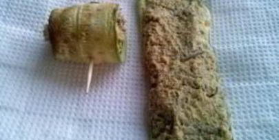 рулетики из кабачков с разными начинками