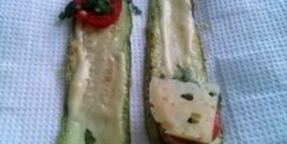 рулетики из кабачков с разными начинками