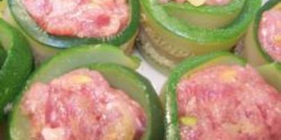 рулетики из кабачков в сливочном соусе