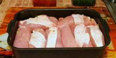 рулетики из мяса в духовке