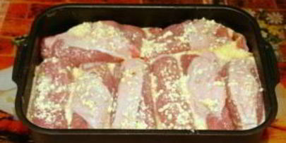 рулетики из мяса в духовке