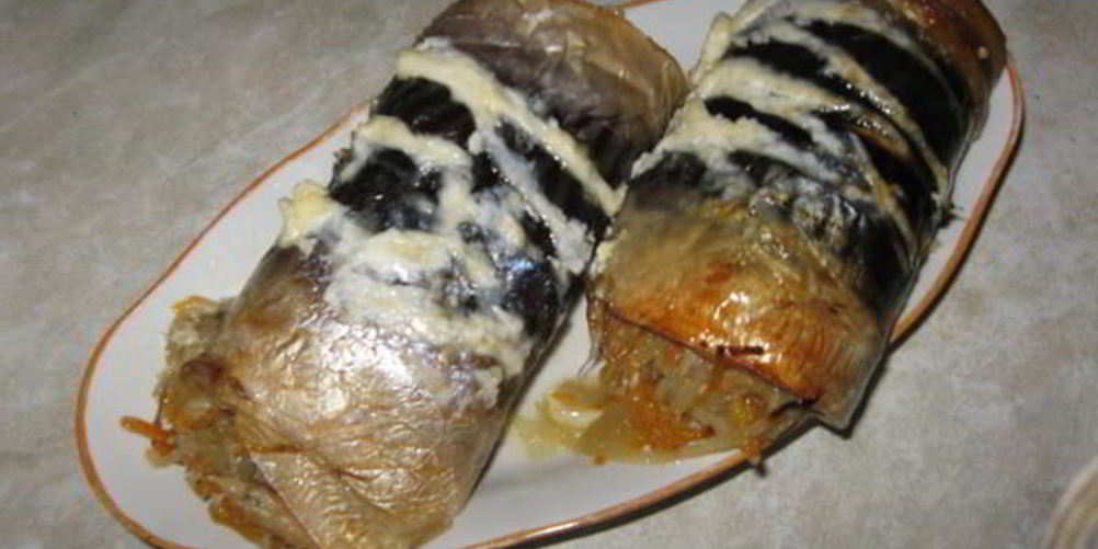 Рецепт рулетики из скумбрии