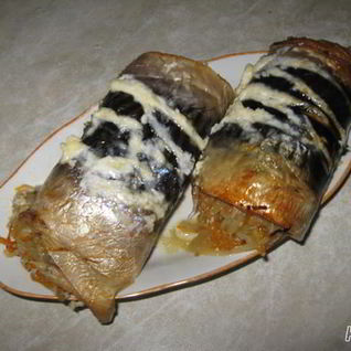 Рулетики из скумбрии