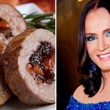 Рецепт Рулетики с черносливом