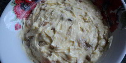 рулетики закусочные с ветчиной, сыром и грибами