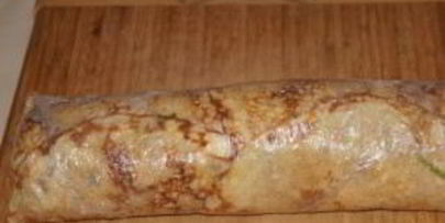 рулеты из блинов с семгой