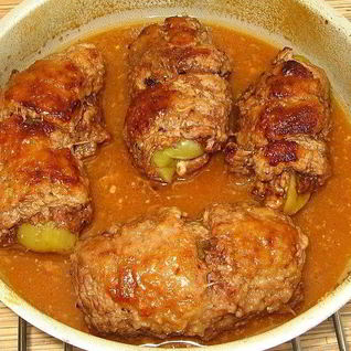 Рулеты из говядины в духовке