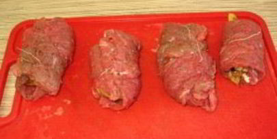 рулеты из говядины в духовке