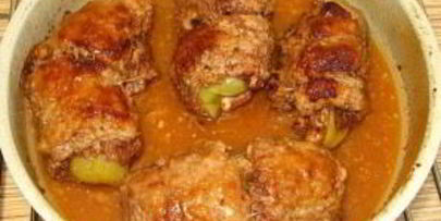 рулеты из говядины в духовке