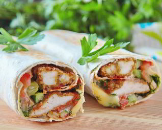 Рулеты с курицей