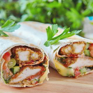 Рулеты с курицей