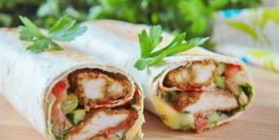 рулеты с курицей